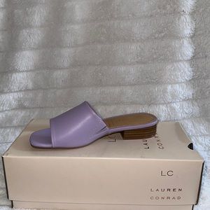 Light purple sandals